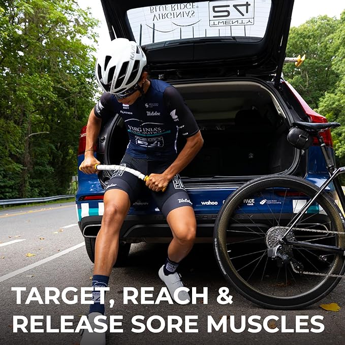 The Original Massage Stick - Self Myofasical Release Muscle Roller Stick - 20" Marathon Stick