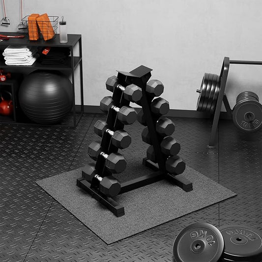 Premium Rubber Coated Hex Dumbbell Weight Set,Multiple Sizes Exercise & Fitness Dumbbells,Multiple Packages,210LB/350LB/450LB/550LB for Muscle Toning, Strength Building & Full Body Workout