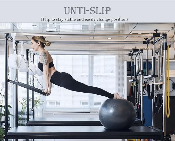 Soft Exercise Ball, Anti-Burst Yoga Ball Chair Supports 2200lbs, Stability Swiss Ball w/Pump for Pregnancy Birthing, Excersize, Workout, Fitness, Balance, Gym, Physio, Abs (Office & Home & School)