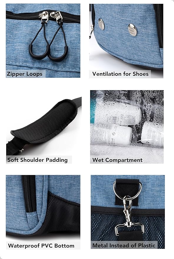 Fitgriff® Gym Bag for Men & Women with Shoe & Wet Compartment - Duffle Bag for Travel, Sports, Fitness & Workout