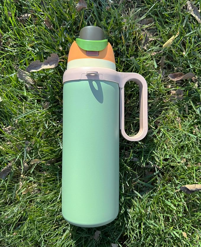 Bottle Handle for Owala FreeSip 24oz 32oz 40oz – Strong Plastic Water Bottle Holder, Durable Easy Carry Accessory for Running, Jogging, Gym, Hiking, and Drinking While Driving & More