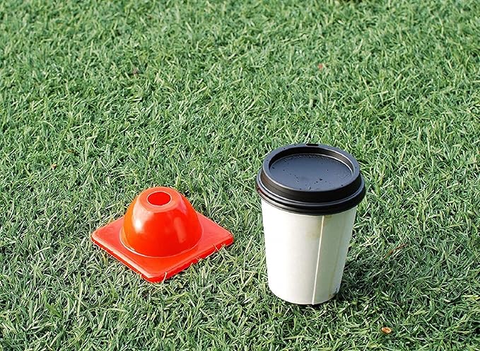 2 inches Heavy Duty Agility Training Cones for Sports & Kids Coaching, Field Markers for Motorcycle, Bikes, Traffic, Basketball, Soccer Drills, Durable, Multipurpose, Adjustable