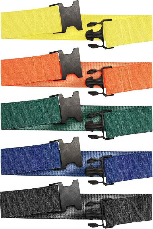 Tribe Lifting Fabric Resistance Bands for Glutes & Legs | 5 Fabric Workout Bands Set | Thick Booty Bands for Squats, Lunges, Hip Training, Physical Therapy & Home Workouts